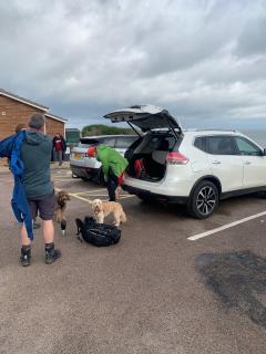Dropping off a car at one end of the walk, we broke our usual public transport rules - too difficult!